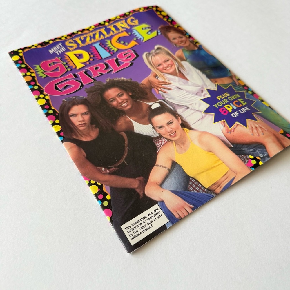 Spice Girls Vintage Fan Booklet